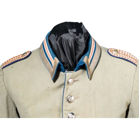 Feldrock f&uuml;r einen Unteroffizier der Schutztruppe in Deutsch-S&uuml;dwestafrika, datiert 1906