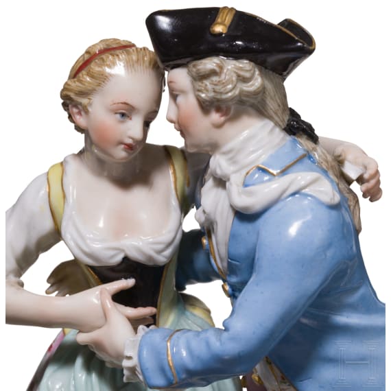 A dancing couple, Meissen, 1860 - 1924