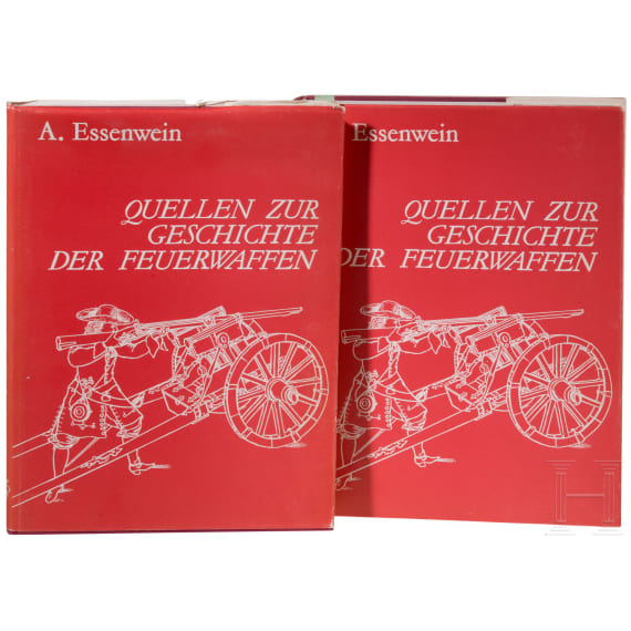 Essenwein, August: Quellen zur Geschichte der Feuerwaffen, Bd. I u. II, Graz, 1969