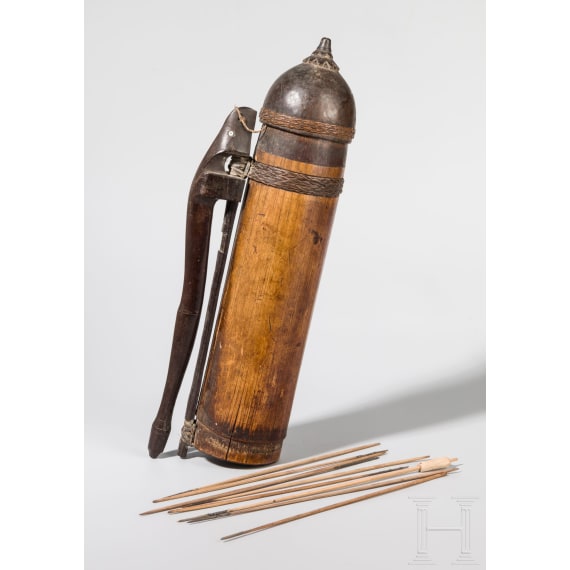 K&ouml;cher der Dayak, Borneo, Malaysien, wohl Anfang 20. Jhdt.