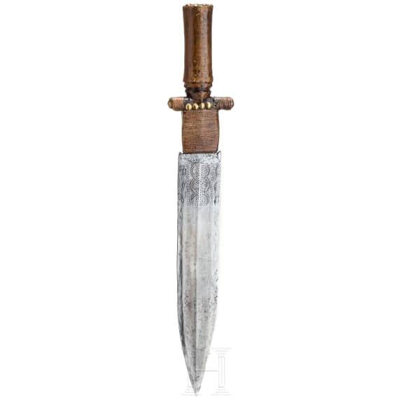 Zwei Messer der Fang, Gabun/Kamerun, 20. Jhdt.