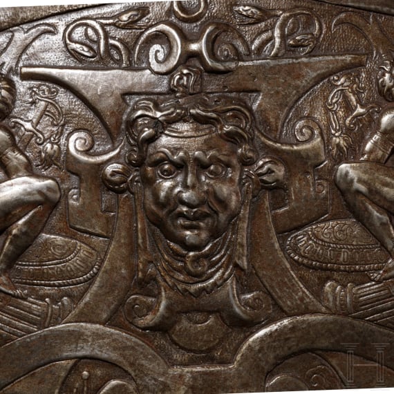 Renaissance-Prunkschild, Historismus im Stil um 1600, 19. Jhdt.