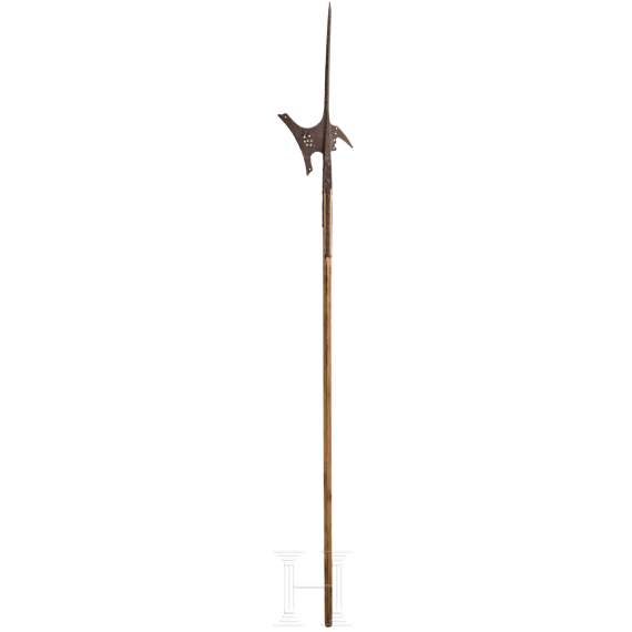 Hellebarde, deutsch, um 1550