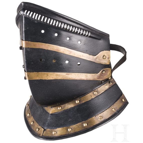 Abschl&auml;chtiges Visier f&uuml;r eine Sturmhaube, moderne Kopie, 20. Jhdt.