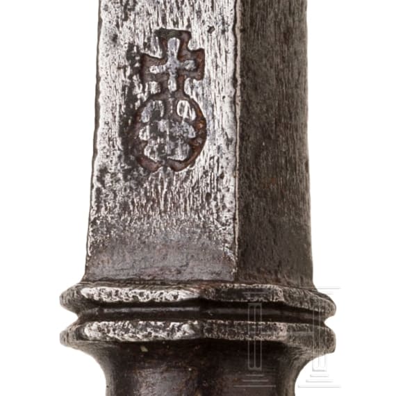 Stilett, Historismus unter Verwendung alter Teile aus dem 17. Jhdt.