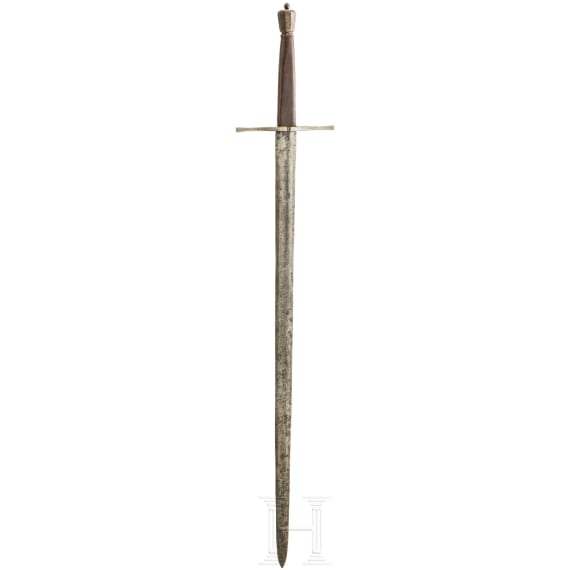 Schwert des Historismus mit sp&auml;tgotischer Klinge
