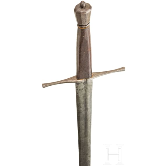 Schwert des Historismus mit sp&auml;tgotischer Klinge