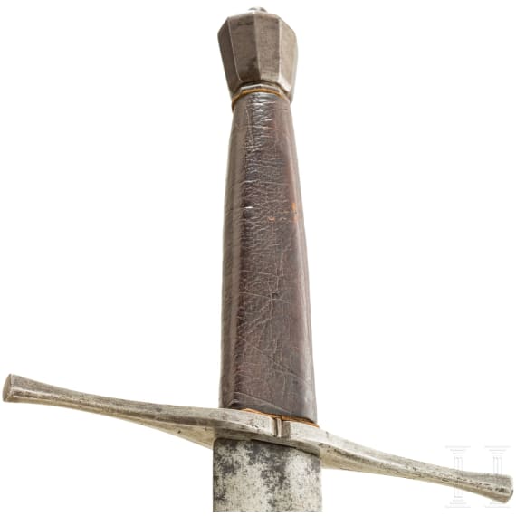Schwert des Historismus mit sp&auml;tgotischer Klinge