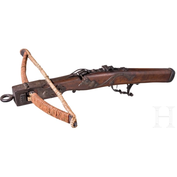 Sch&uuml;tzenarmbrust, Bayern, um 1900