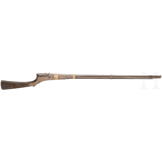 Luntenschlossgewehr, Indien, Anfang 19. Jhdt.