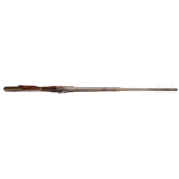 Aptierte Perkussionsflinte, Sch&uuml;ssler in B&uuml;hl (D), um 1800