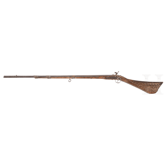 Aptiertes Perkussionsgewehr, Sardinien, um 1820
