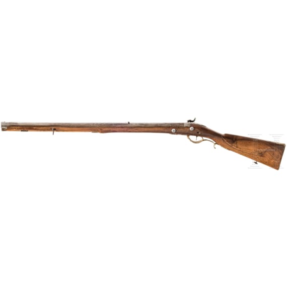 Leichte Perkussionsb&uuml;chse, um 1850