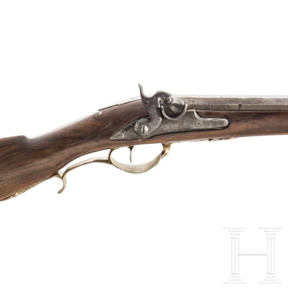 Leichte Perkussionsb&uuml;chse, um 1850