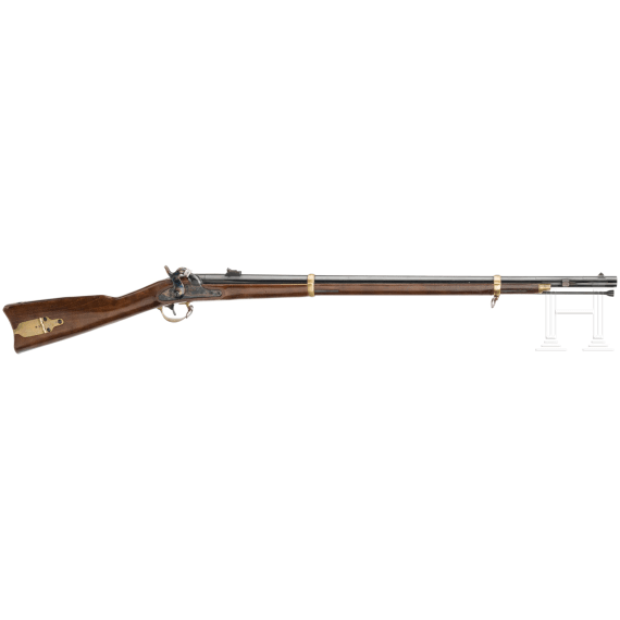 Zouave-Perkussionsewehr 1863 US-Modell, Replik von Ranson, Italien, Ende 20. Jhdt.