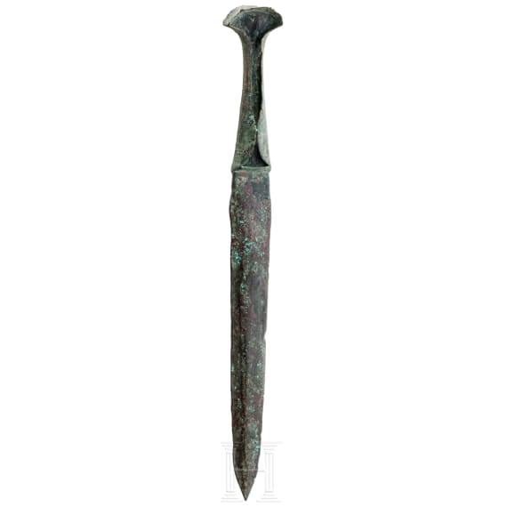 F&auml;chergriffdolch mit Lappen, Luristan, 11./10. Jhdt. v. Chr.