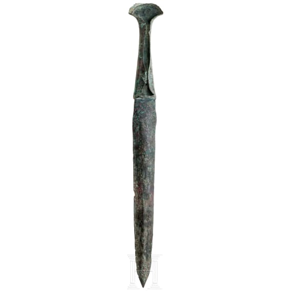 F&auml;chergriffdolch mit Lappen, Luristan, 11./10. Jhdt. v. Chr.