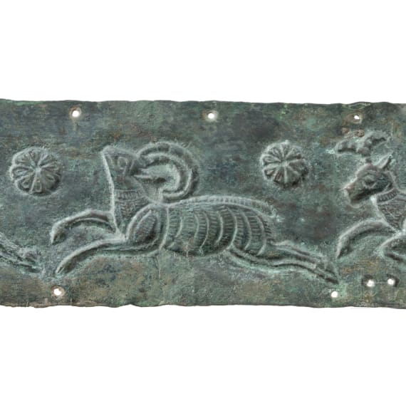 Bronzenes G&uuml;rtelblech, Urartu, 8. - 7. Jhdt. v. Chr.