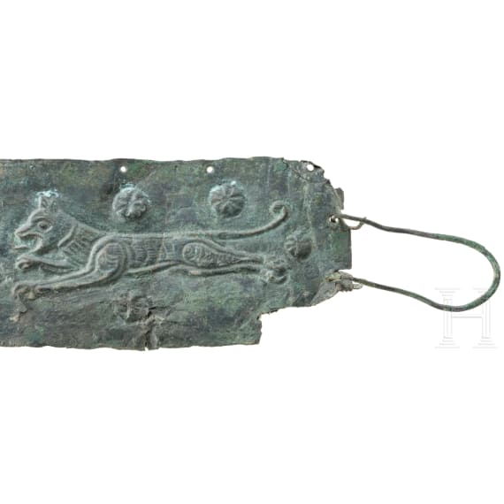 Bronzenes G&uuml;rtelblech, Urartu, 8. - 7. Jhdt. v. Chr.