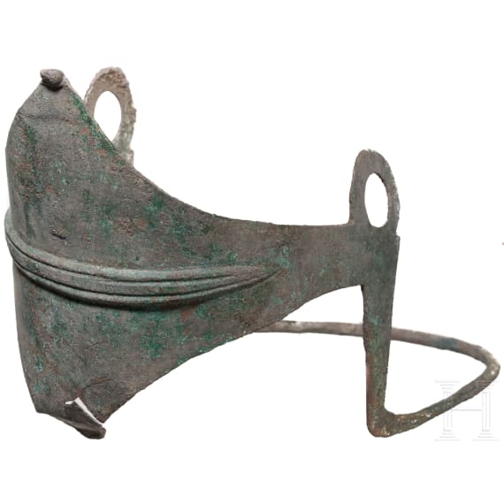 Kappzaum aus Bronze, r&ouml;misch, 1. - 3. Jhdt. n. Chr.