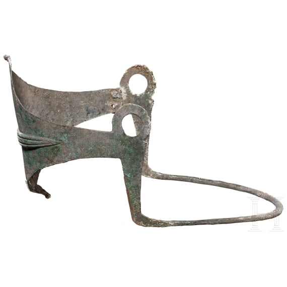 Kappzaum aus Bronze, r&ouml;misch, 1. - 3. Jhdt. n. Chr.