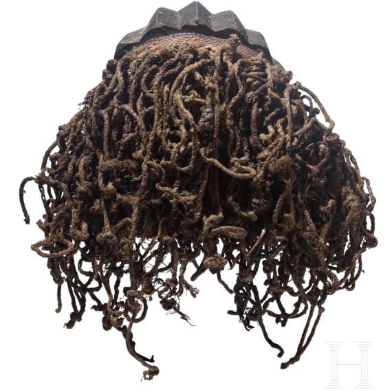 Mwana-Pwo-Maske der Chokwe, Mosambik, 20. Jhdt.