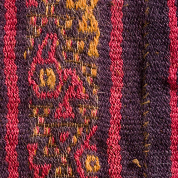 Konvolut Textilfragmente, Peru, Chancay, wohl 1200 - 1465 n. Chr.