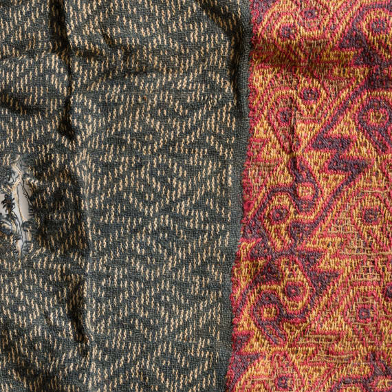 Konvolut Textilfragmente, Peru, Chancay, wohl 1200 - 1465 n. Chr.