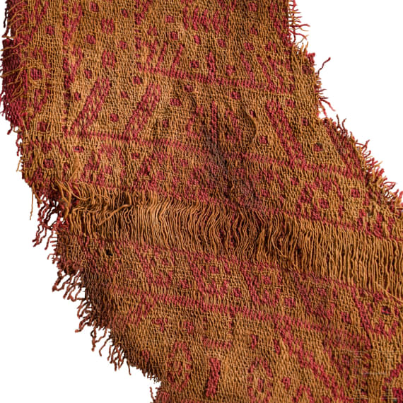 Konvolut Textilfragmente, Peru, Chancay, wohl 1200 - 1465 n. Chr.