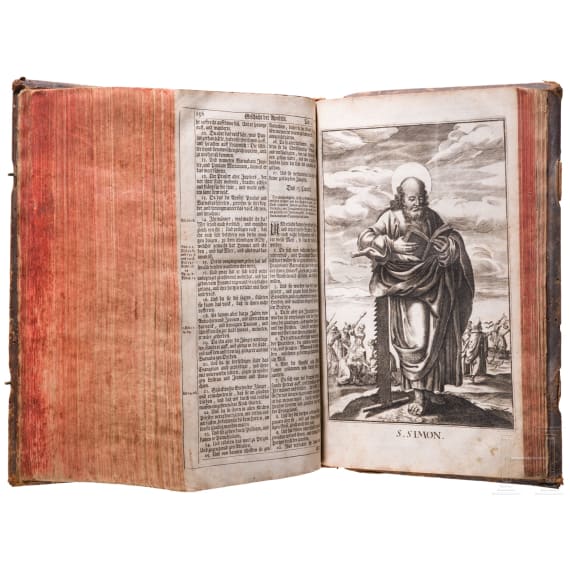 Dr. Johann Dietenberger, Sacra Biblia, N&uuml;rnberg und Frankfurt, Ausgabe von 1728