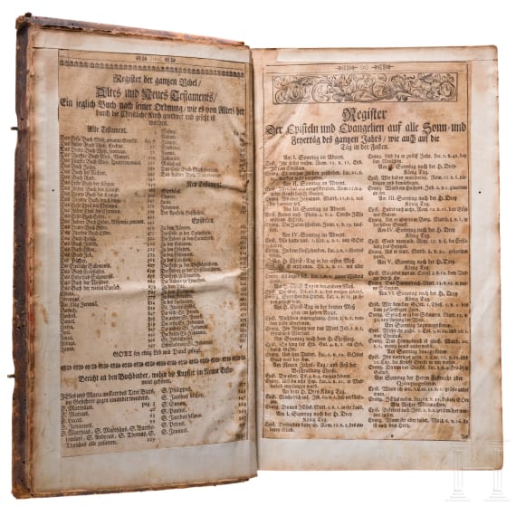 Dr. Johann Dietenberger, Sacra Biblia, N&uuml;rnberg und Frankfurt, Ausgabe von 1728