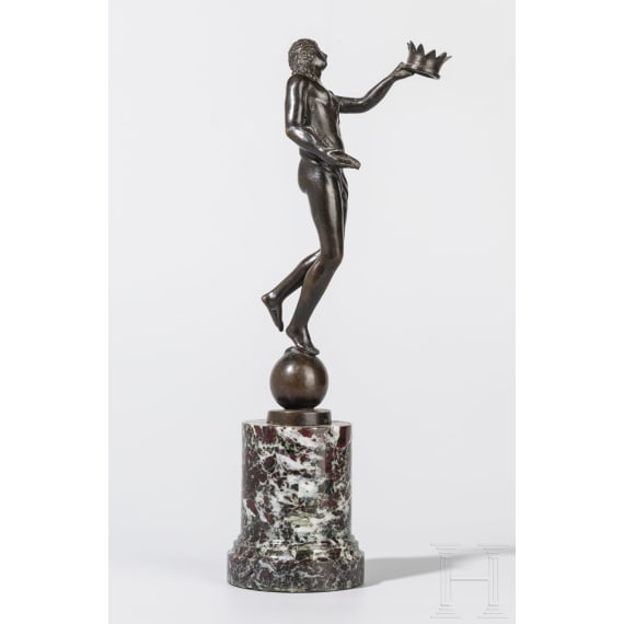 A French bronze allegory of Fortuna, probably Susse Fr&egrave;res Paris, 1st half of the 19th century