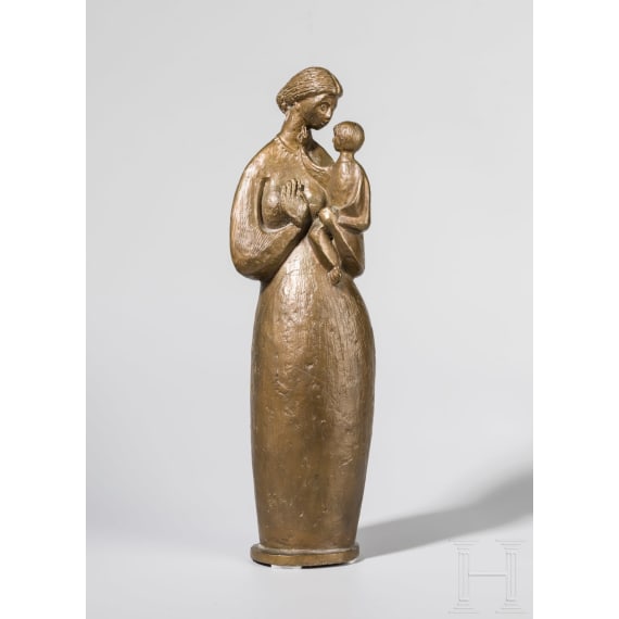 Josef Baron (1920-2020), Mother of God with Child, German, 20th/21st century