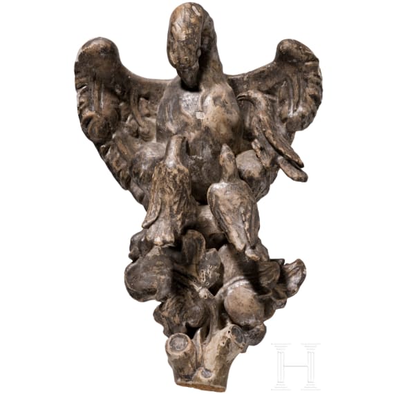 Pelican in her piety, probably German, 19th/early 20th century