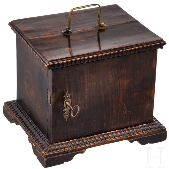 Miniatur-Kabinettk&auml;stchen, s&uuml;ddeutsch, um 1700