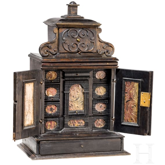 Kabinettk&auml;stchen, s&uuml;ddeutsch, um 1700