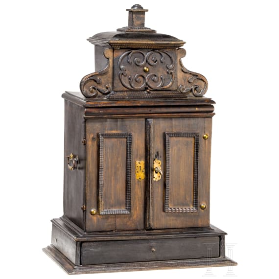 Kabinettk&auml;stchen, s&uuml;ddeutsch, um 1700