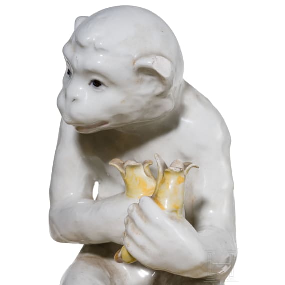A large monkey banana bowl, Italy, 20th century