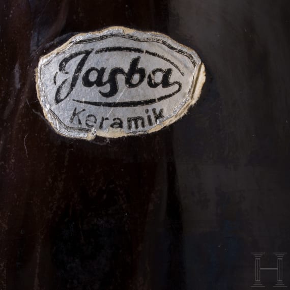A glazed stoneware Jasba vase, Deutsche Steinzeug Cremer & Breuer AG, 1960s