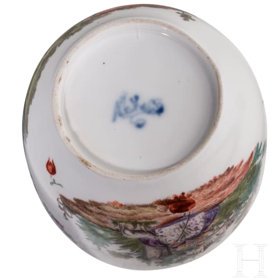 A rare 28-piece porcelain coffee and tea set, Frankenthal, 1762-1770