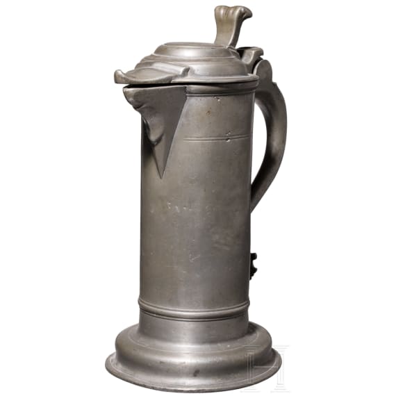 A Gdansk (Danzig) pewter jug, 2nd half of the 18th century