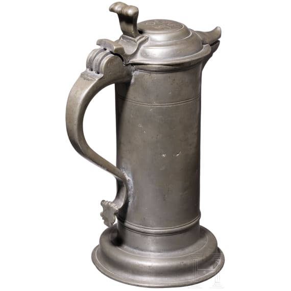 A Gdansk (Danzig) pewter jug, 2nd half of the 18th century