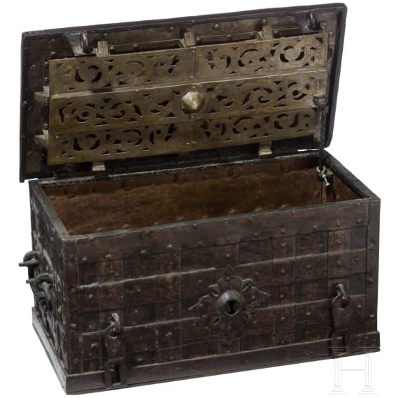 An armada chest, Nuremberg, circa 1700