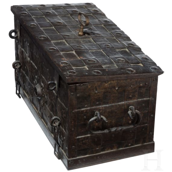 An armada chest, Nuremberg, circa 1700