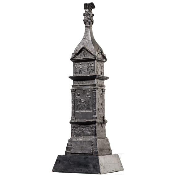 An iron cast of the pillar of Igel, Germany, 2nd half of the 19th century