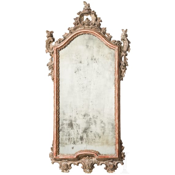 An Italian Baroque mirror, early 18th century