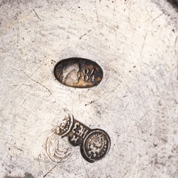 Four Russian silver beakers, Moscow, 1882/1884 (two), Kiev, 1908 - 1917 (two)