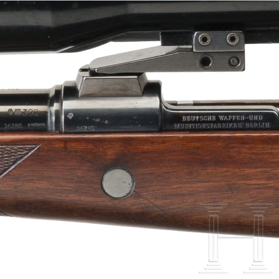 A repeating rifle DWM Mod. 98 with Zeiss scope