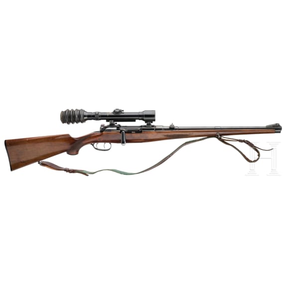 A repeating rifle Mannlicher Schoenauer Mod. 1950, with Hensoldt scope