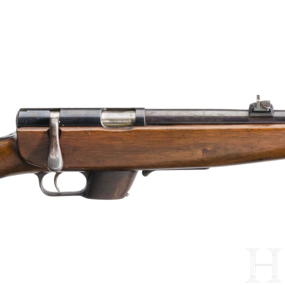 A R&ouml;merwerk semi-auto rifle and a conversion barrel for a R&ouml;merwerk pistol